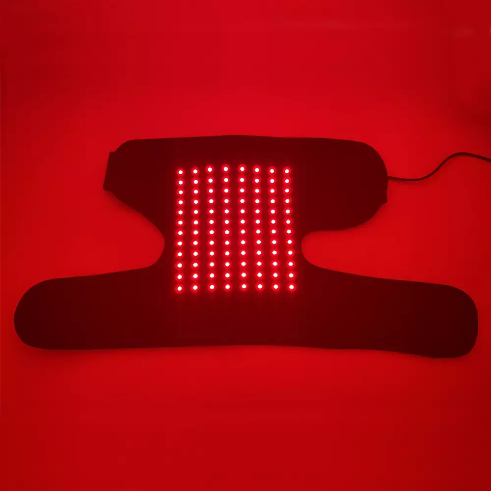 Heated shoulder massager